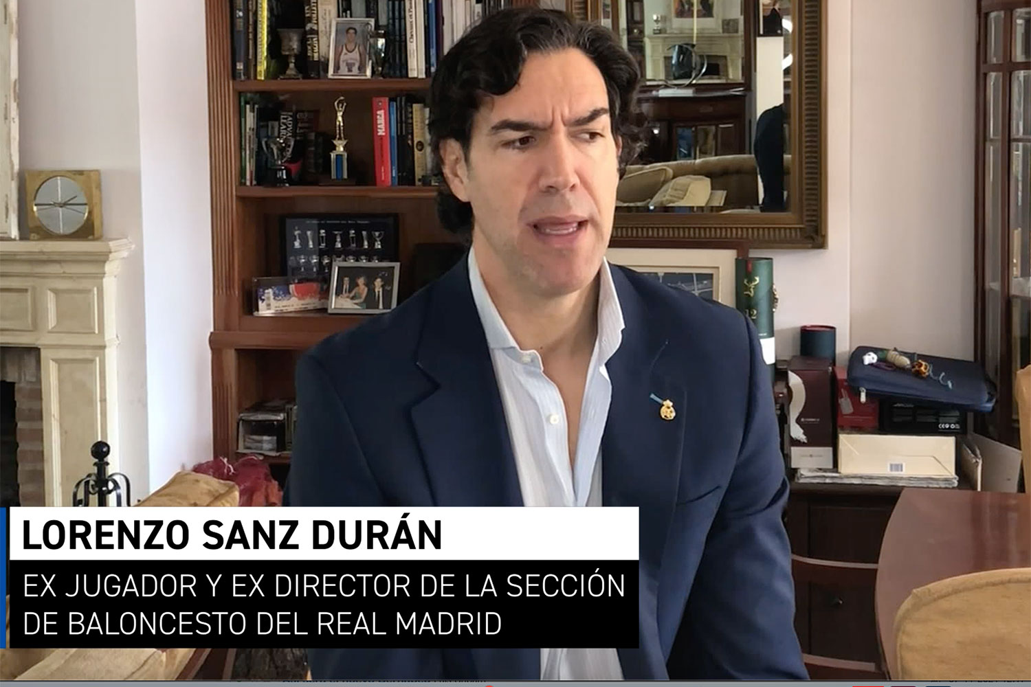 Lorenzo Sanz Durán: “Mi padre como presidente lo hizo increíble